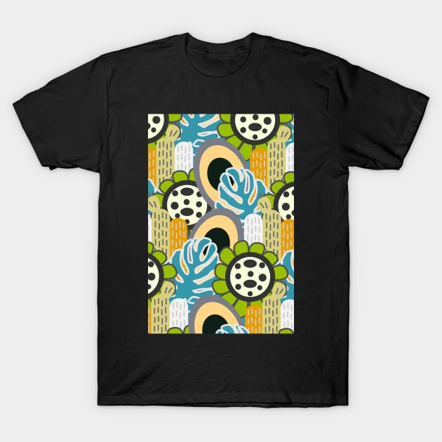 Fresh floral bunch T-Shirt by cocodes